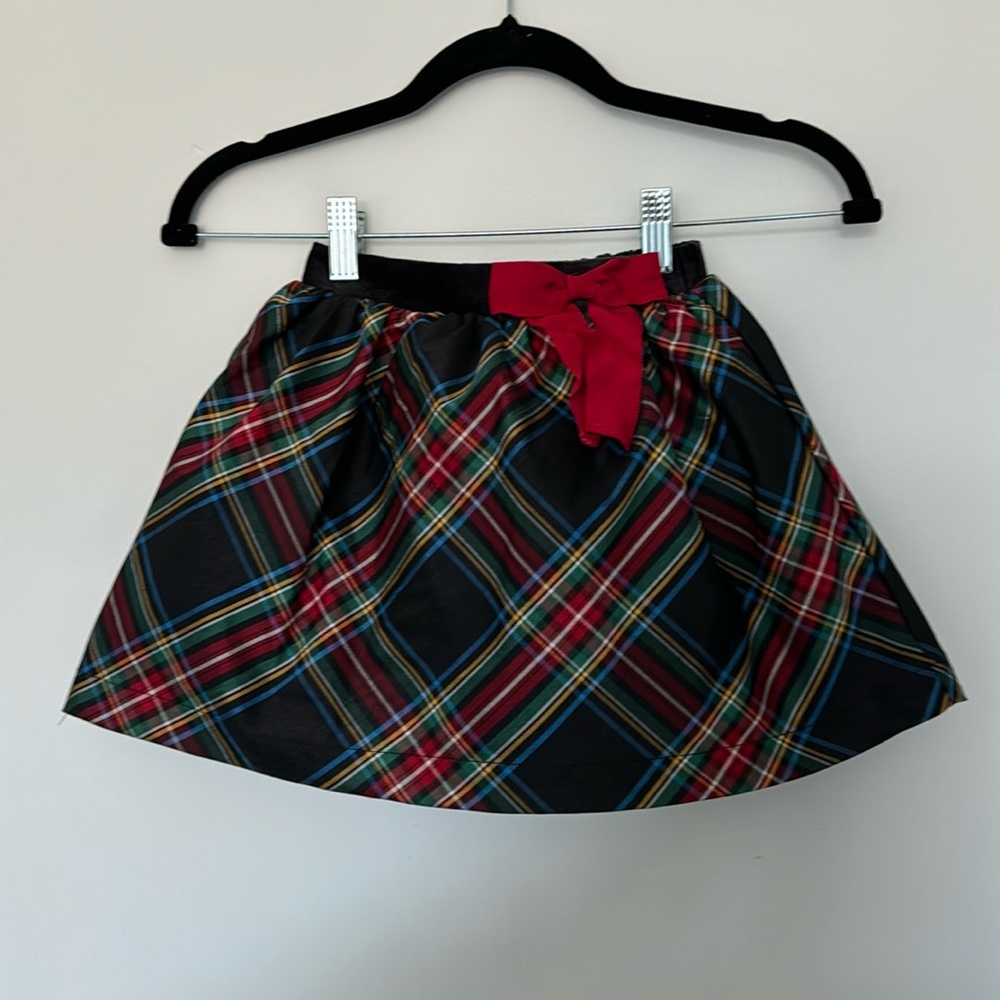 Hope & Henry Plaid Skirt